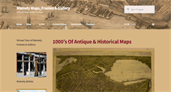Desktop Screenshot of mainelyart.com